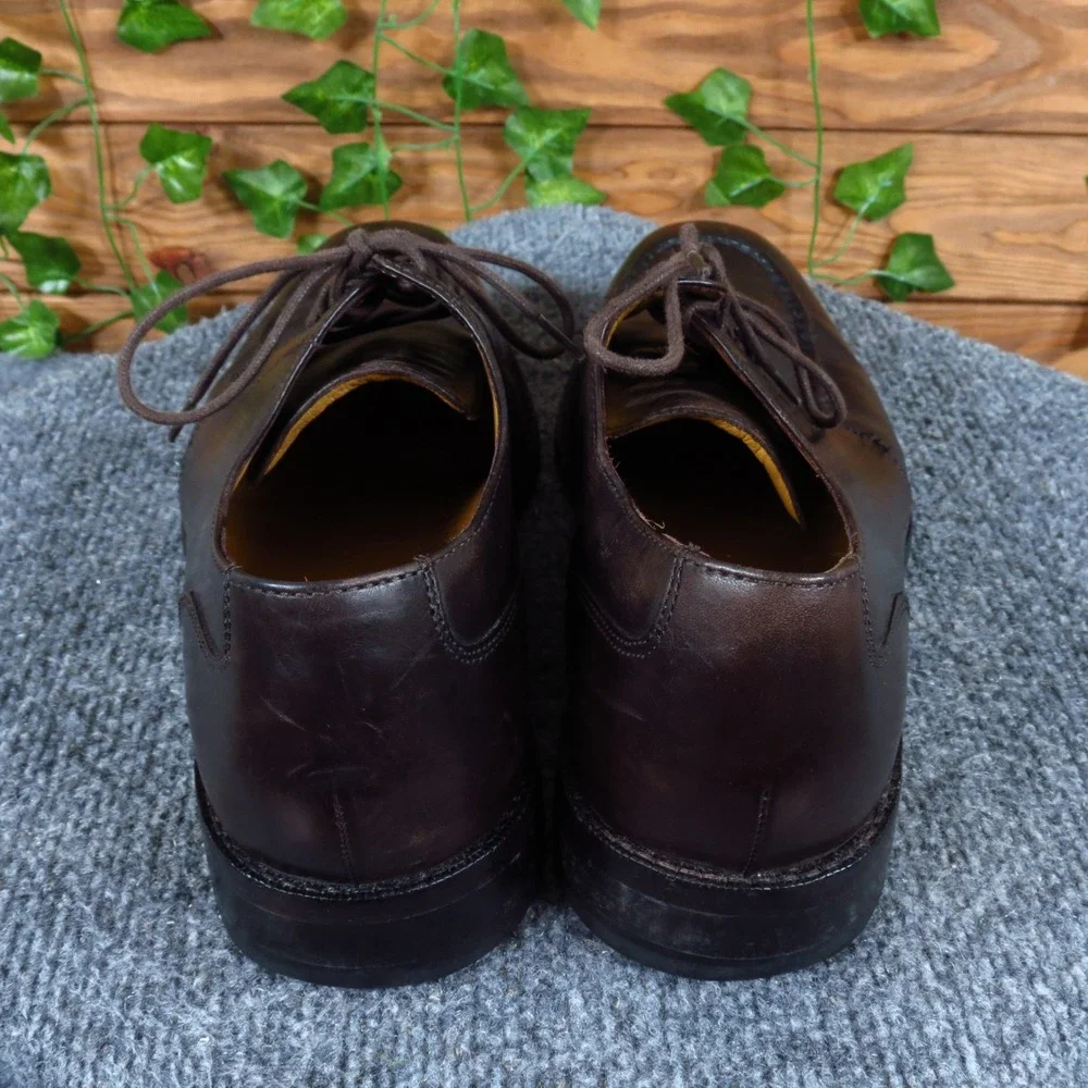 Cole Haan NikeAir Men Derby Oxford Size 8 Dress Shoes Business Casual Brown